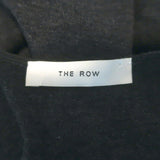 The Row Farissa Knit Maxi Dress Dark Grey Melange Cotton-Cashmere Size Medium
