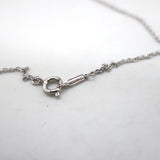 Tiffany & Co. 1837 Padlock Necklace Sterling Silver