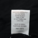 LoveShackFancy Maxi Dress Beth Black Lace-Trimmed Cotton Size Medium