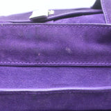 Proenza Schouler Medium PS1 Satchel Purple Suede Crossbody Bag