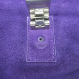 Proenza Schouler Medium PS1 Satchel Purple Suede Crossbody Bag
