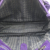 Proenza Schouler Medium PS1 Satchel Purple Suede Crossbody Bag