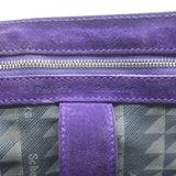 Proenza Schouler Medium PS1 Satchel Purple Suede Crossbody Bag