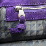 Proenza Schouler Medium PS1 Satchel Purple Suede Crossbody Bag
