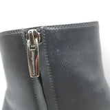 Gianvito Rossi Joelle Ankle Boots Gray Leather Size 38