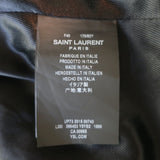 Saint Laurent Leather Biker Jacket Black Size 40