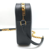 Saint Laurent Camera Bag Black Smooth Leather Chain Strap Crossbody