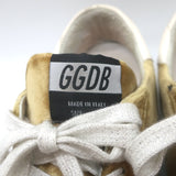 Golden Goose Superstar Velvet Low Top Sneakers Gold Size 40