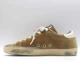 Golden Goose Superstar Velvet Low Top Sneakers Gold Size 40
