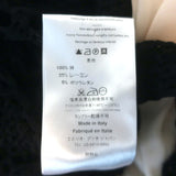 Emilio Pucci Sleeveless Crochet Maxi Dress Navy Cotton Size Large