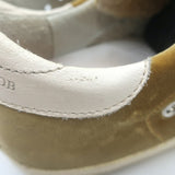 Golden Goose Superstar Velvet Low Top Sneakers Gold Size 40