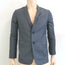 Christian Dior Blazer Gray Tonal Stripe Size 48 Single Breasted Jacket
