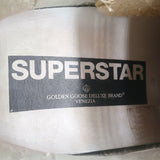 Golden Goose Superstar Velvet Low Top Sneakers Gold Size 40