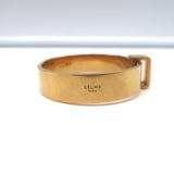 Celine Pontet Gold-Plated Hinged Bracelet Size Large