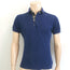 Christian Dior Short Sleeve Polo Shirt Navy Cotton Pique Size Medium