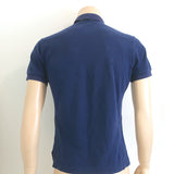 Christian Dior Short Sleeve Polo Shirt Navy Cotton Pique Size Medium