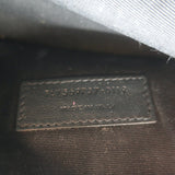 Saint Laurent Cassandre Classic Monogram Belt Bag Black Grain de Poudre Leather