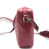Saint Laurent Lou Medium Camera Bag Red Quilted Leather Crossbody