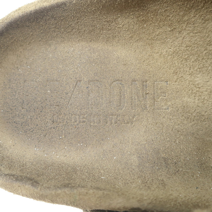 RE/DONE 70s Moc Slides Taupe Suede Size 7 Flat Mules