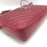 Saint Laurent Lou Medium Camera Bag Red Quilted Leather Crossbody
