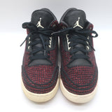 Anna Wintour AWOK x Nike Air Jordan 3 Retro Sneakers Black/Red Tweed Size 9.5