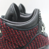 Anna Wintour AWOK x Nike Air Jordan 3 Retro Sneakers Black/Red Tweed Size 9.5