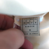 Emilio Pucci Ruched Sheath Dress Cream Crepe Size 40