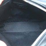 Saint Laurent Monogram Lou Hearts Camera Bag Black Leather Crossbody