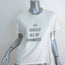 Christian Dior We Should All Be Feminists T-Shirt Cream Size Medium