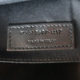 Saint Laurent Monogram Lou Hearts Camera Bag Black Leather Crossbody