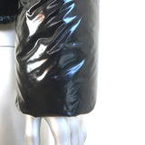 Herno Tweed Down Puffer Jacket Black Cotton-Blend Size 36