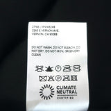 Reformation Hugh Mini Dress Black Crepe Size 10 Long Sleeve Shirtdress NEW