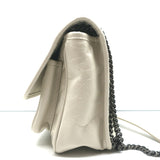 Saint Laurent Baby Niki Shoulder Bag Off-White Vintage Leather Crossbody