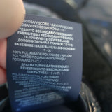 Herno Tweed Down Puffer Jacket Black Cotton-Blend Size 36