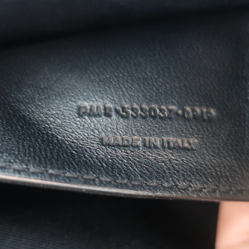 Saint Laurent Baby Niki Shoulder Bag Off-White Vintage Leather Crossbody
