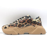 Dolce & Gabbana Daymaster Leopard Print Sneakers Size 37