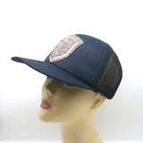 Christian Dior Beaded Baseball Cap Navy One Size