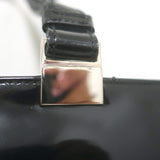 Vintage Gucci Medium Nylon Tote Black Patent Leather-Trimmed Shoulder Bag
