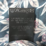 Isabel Marant Etoile Tova Ruched Midi Dress Black Floral Print Jersey Size 38