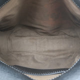 Chloe Marcie Medium Crossbody Saddle Bag Black Grained Leather