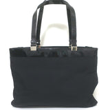 Vintage Gucci Medium Nylon Tote Black Patent Leather-Trimmed Shoulder Bag