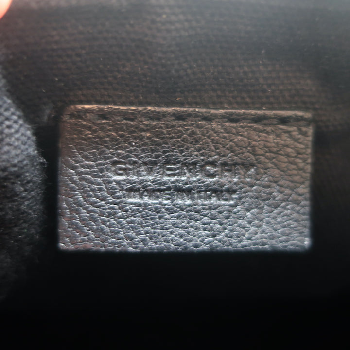 Givenchy Mini Pandora Chain Crossbody Bag Black Leather