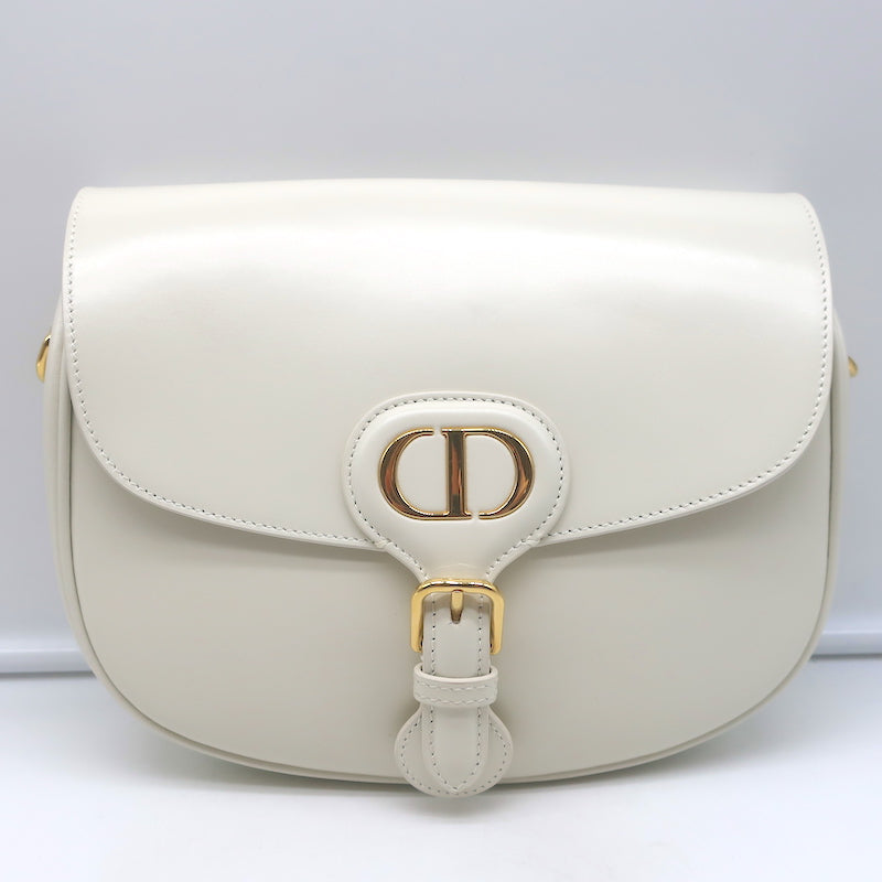 Christian Dior Medium Bobby Bag Cream Leather