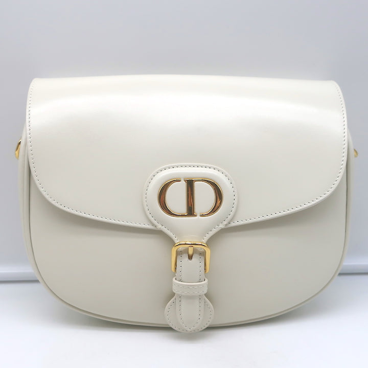 Christian Dior Medium Bobby Bag Cream Leather