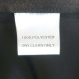 Harvey Faircloth Ruffle Sleeve Top Black Size 6 Button-Up Shirt