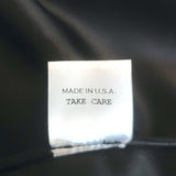 Harvey Faircloth Ruffle Sleeve Top Black Size 6 Button-Up Shirt