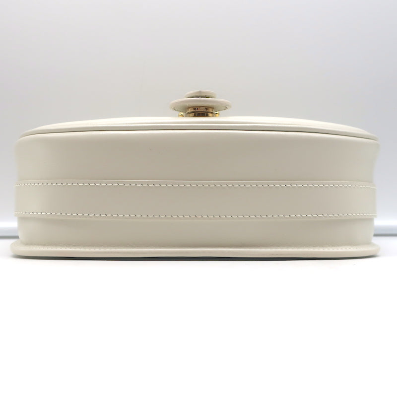 Christian Dior Medium Bobby Bag Cream Leather