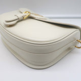 Christian Dior Medium Bobby Bag Cream Leather