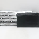 Balenciaga Losange Allover Logo Fold Over Shopper Tote Silver Leather Clutch