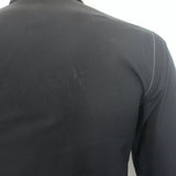 Dior Homme Contrast-Seam Shirt Black Cotton Size 37